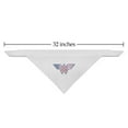 thumbnail image 2 of Wonder Woman USA American Flag Logo Dog Pet Bandana, 2 of 5