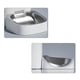 thumbnail image 4 of Greeniant Alimentador automático de mascotas, sala de estar, dormitorio, videoportero de plástico, máquina de alimentación de animales, tazón de acero Suministros para perros Negro Claro Greeniant PT003990-03B, 4 of 6