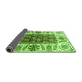 thumbnail image 2 of Ahgly Company Indoor Rectangle Abstract Green Modern Area Rugs, 2' x 5', 2 of 4