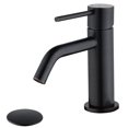 thumbnail image 1 of Grifo de baño JXMMP de bronce frotado con aceite de una sola manija, 1 of 6
