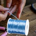 thumbnail image 4 of 3 Rolls Crocheting Thread Rolls Crochet Thread Knitting Thread for Summer Coasters, 4 of 8