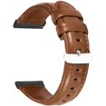 thumbnail image 3 of TRAHOO-Compatible with Ticwatch Pro 5 Smartwatch Bands, 24mm Leather Silicone Breathable Replacement Smartwatch Strap Wristband Compatible for Ticwatch Pro 5 Android Smartwatch, 3 of 4