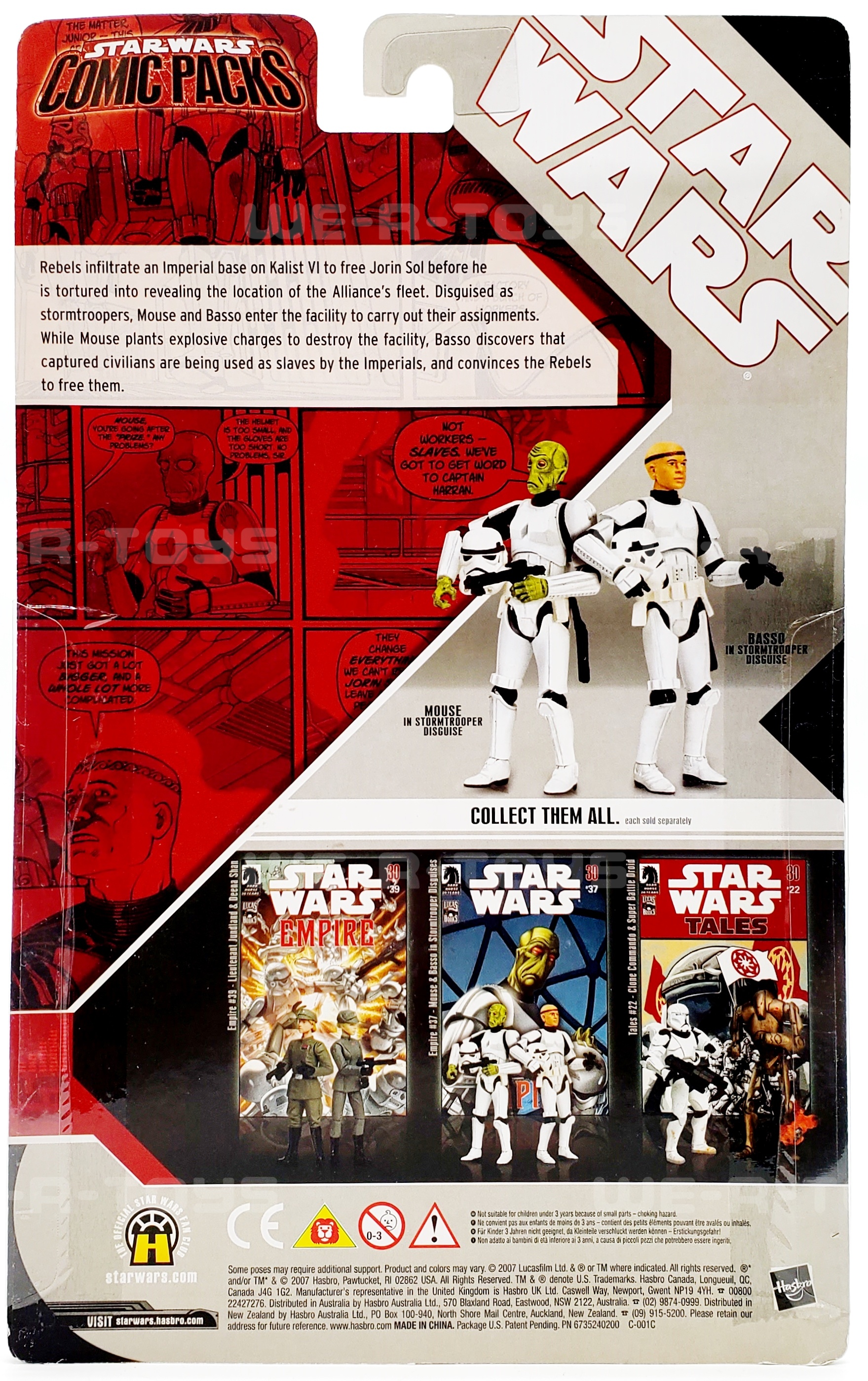 Mouse & Basso Action Figure 2-Pack Stormtrooper Disguise Star Wars