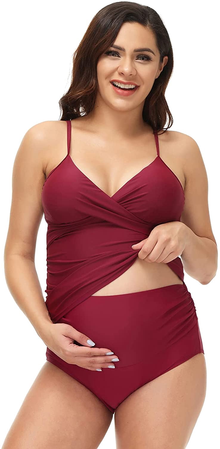Women Maternity High Waist Stretchy 