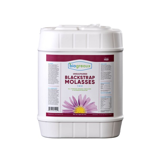 Biogreaux Blackstrap Molasses All Purpose Organic Fertilizer and