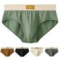 thumbnail image 4 of Mens Sexy Bikini Oversized Loose Cotton Breathable Underwear Briefs Underpants, 4 of 6