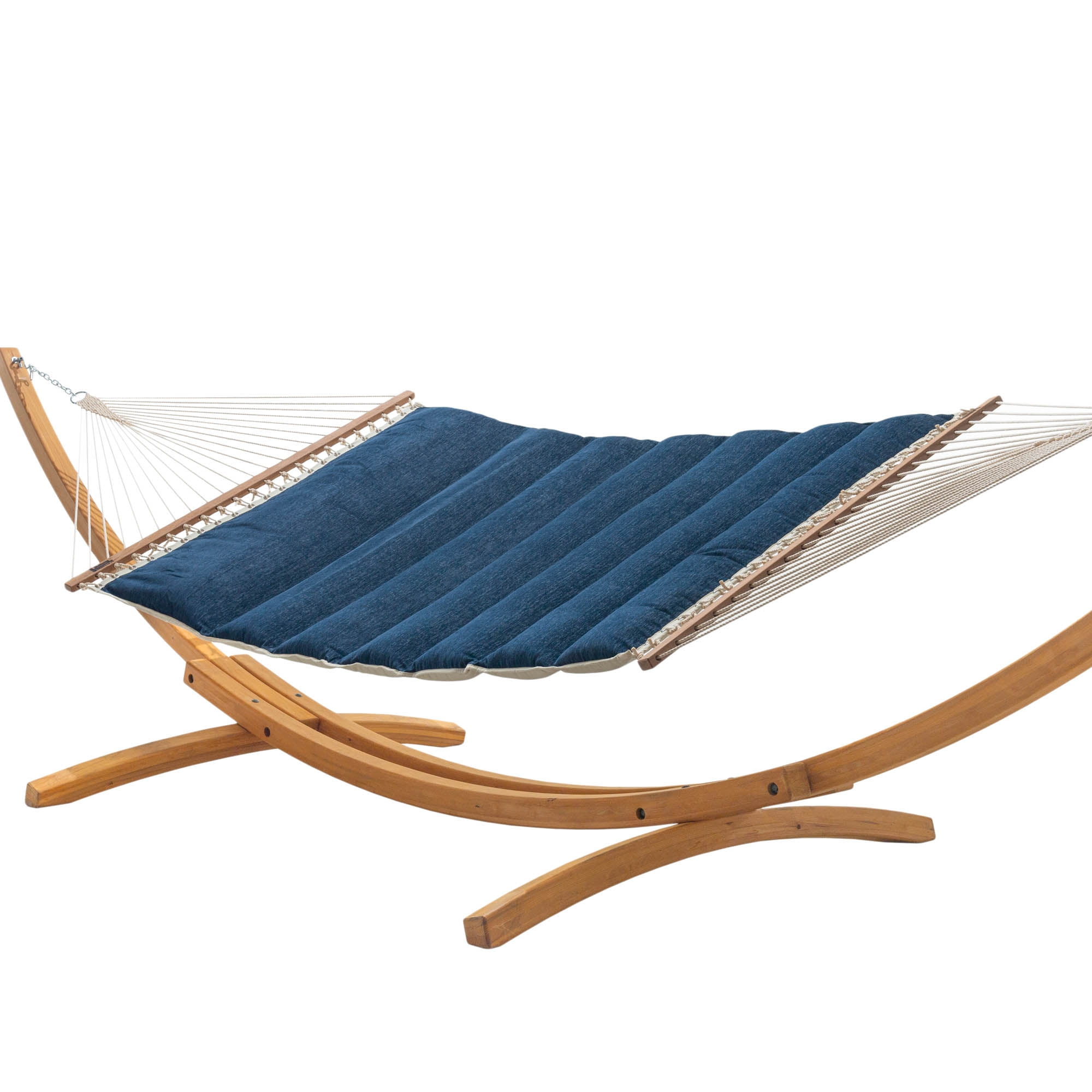 Hatteras Hammocks 13 ft L x 55 in W Pillowtop Hammock Platform Indigo Walmart
