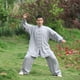 thumbnail image 1 of Ropa de práctica de tai chi de seda de algodón de manga larga, ropa de verano para hombres y mujeres, traje de fitness de 5 colores, ropa de rendimiento para ejercicios matutinos de tai chi, 1 of 2