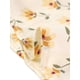 thumbnail image 5 of Top de manga corta con estampado floral de verano para mujer Amarillo XS, 5 of 5