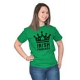 thumbnail image 4 of St Patricks Day Irish Princess Women's Graphic T Shirt Tees Brisco Brands S, 4 of 6