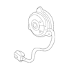 Genuine OE Acura Fan Motor - 38616-RK1-A51