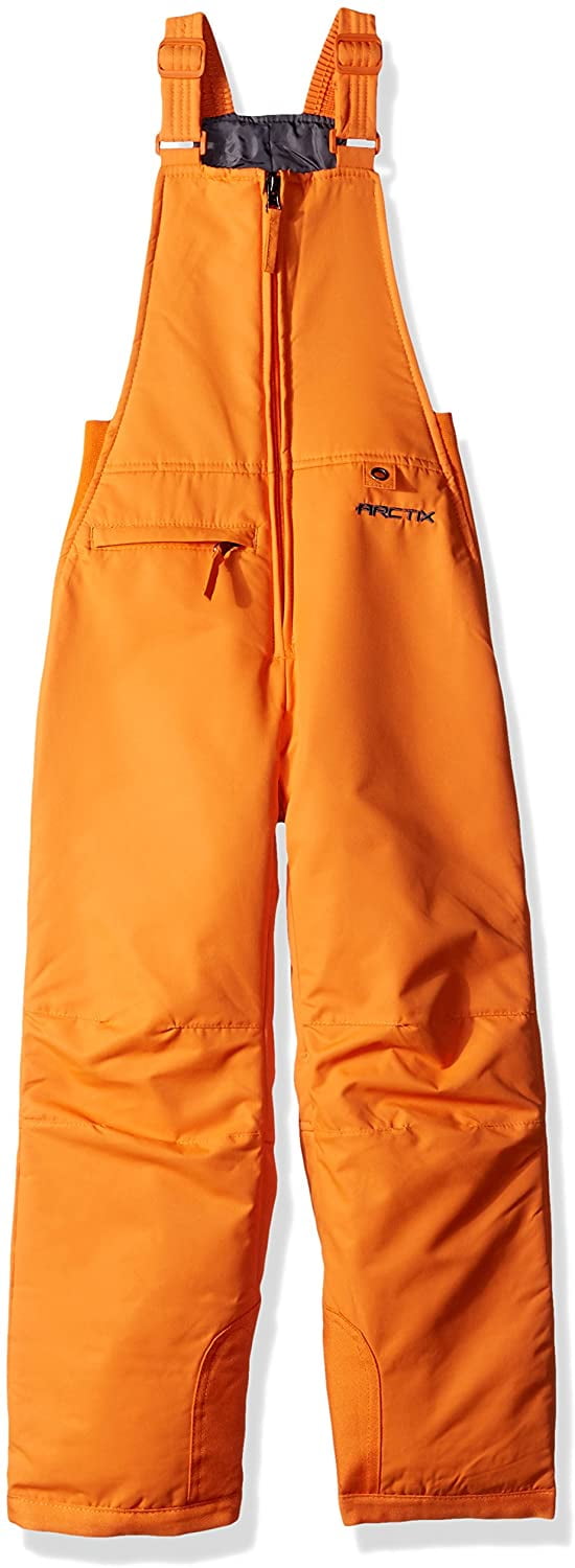 Arctix Youth Insulated Snow Bib Overalls, Burnt Orange, Medium/Regular
