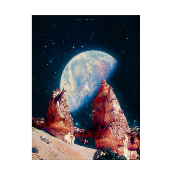 Trademark Fine Art spacerocket art 529 Canvas Wall Art