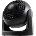 thumbnail image 1 of WOOZOO Ventilateur de Bureau Circulateur d'Air 3 Vitesses Inclinaison à 360°, Noir, 1 of 6