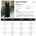 thumbnail image 5 of Asklazy Women's Long Sleeve Loose Plain Maxi Dresses Casual Long Dresses with Pockets,US Size,F Black stripes,L, 5 of 8