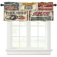 thumbnail image 3 of Retro Poster Design Car Tool Curtains For Living Room Bedroom Window Treatment Home Decoration Drapes Kitchen Curtain, 3 of 7