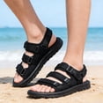 thumbnail image 7 of CHICVOMEY Sandals Open Toe Non Slip Breathable Athletic Lightweight Walking Beach Summer Casual Shoes Adjustable Straps for Men Women Outdoor Hiking, 7 of 7