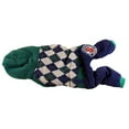 thumbnail image 3 of Petcessory DW01AL Green & Blue Argyle Warm 4-Leg Dog Hoodie - Large, 3 of 4