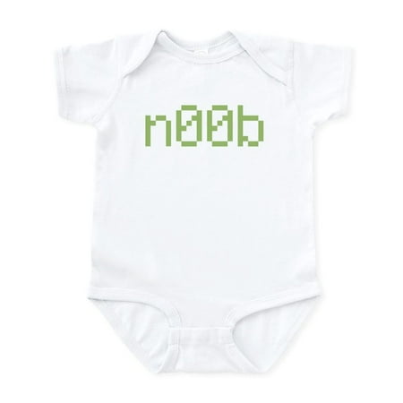 

CafePress - N00b Infant Bodysuit - Baby Light Bodysuit Size Newborn - 24 Months