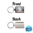 thumbnail image 4 of Be Still Know That I Am God Clouds Heavens Psalm Christian Inspirational Metal Rectangle Keychain, 4 of 7