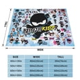 thumbnail image 4 of Ninja TV Kidz Soft Micro Fleece Cozy Throw Blanket Lightweight Fuzzy Flannel Blankets Sofa Decor Gifts, 4 of 9