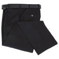 thumbnail image 3 of BRUHL Robert Lightweight Wool Mix Smart Trousers - Black, 3 of 4