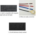 thumbnail image 2 of Ld-600s Build-in 3 Way Finger Touch Dimmer On/off Switch Us/eu, 2 of 5