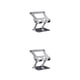 thumbnail image 2 of Seitruly Soporte plegable para tableta Altura ajustable Soporte de aleación de aluminio Soporte para computadora portátil Regalos para viajes Menos de 12 pulgadas 2Conjunto, 2 of 6