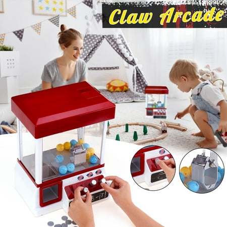 Carnival Claw Game Doll Machine Mini Arcade Grabber Crane Toy +24 Coins +12 (Best Coin Dozer Game Android)