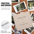 thumbnail image 2 of SHISUYAN Grey Multi-functional Ticket Storage Book for Cards Photos Dust-free Protection with Colored Design, 2 of 8