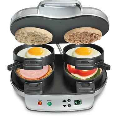 Hamilton Beach Dual Breakfast Sandwich Maker | Model# 25490