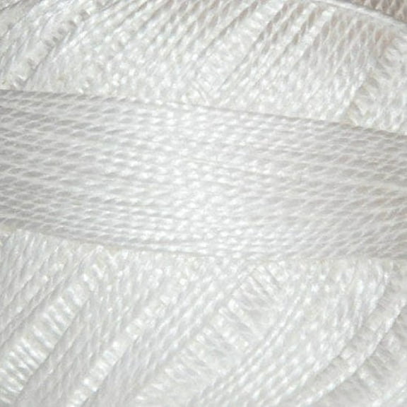Sullivans Size 8 Pearl Cotton Ball 87yd-snow White