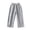 Light Gray, variant on Kids Korean Style Slim Wide Leg Sweatpants, Boys Girls Straight Leg Knit Trousers, Elastic Waist Casual Pants for Daily Outdoor Wear(Light Gray,7-8 Years)