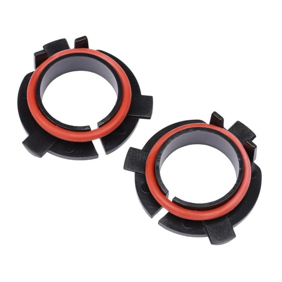 2Pcs H7 LED Headlight Bulb Adapter Retainer Holder for Mitsubishi Outlander