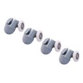 thumbnail image 4 of 16 Pcs Rouleaux de Roulettes pour Porte de Douche Rouleaux de Porte Coulissante Pièces de Rechange de Douche (Roue Unique), 4 of 8