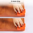 thumbnail image 6 of Corner Routing Templates, 4Pcs Radius Quick Jigs, CNC Processing Hard ABS Rounded Corners Router Bit Templates for Woodworking Routing, R5 R10 R15 R20 R25 R30 R35 R40, 6 of 8