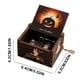 thumbnail image 3 of Caja Música Manivela Víspera Halloween Tallada Retro Del (C), 3 of 3