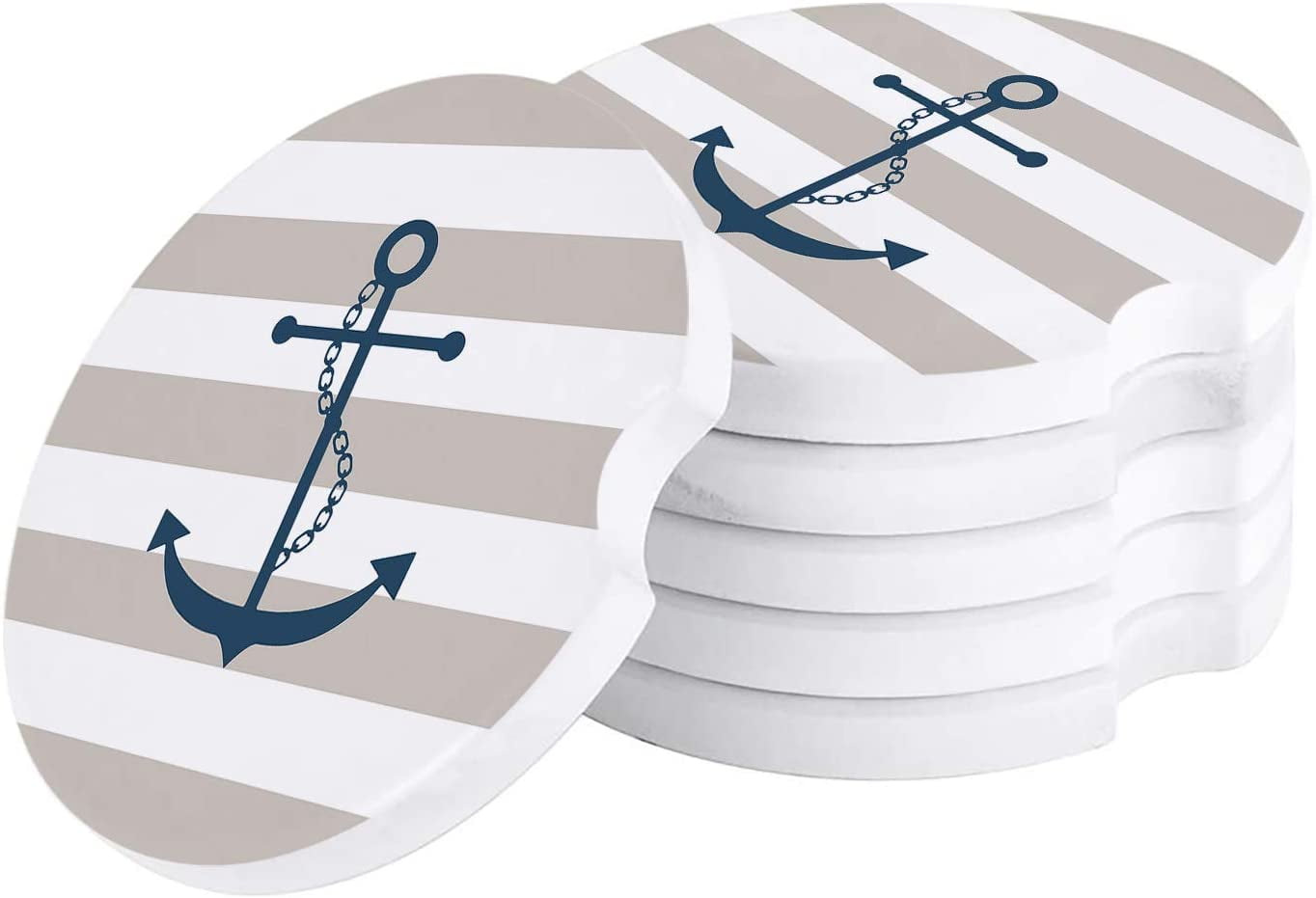 Set of 3 Striped Pan ProtectorsDecorative Coasters
