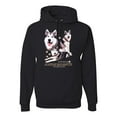 thumbnail image 2 of Wild Bobby, If It's Not an Alaskan Malamute It's Just a Dog Gift, Unisex Graphic Hoodie Sweatshirt, Black, Small, 2 of 4