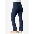 thumbnail image 2 of Roaman's Women's Plus Size Essential Stretch Yoga Pant, 2 of 5