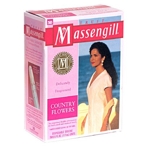 Massengill Disposable Douche, Country Flowers, 6 fl oz (177 ml) Twin