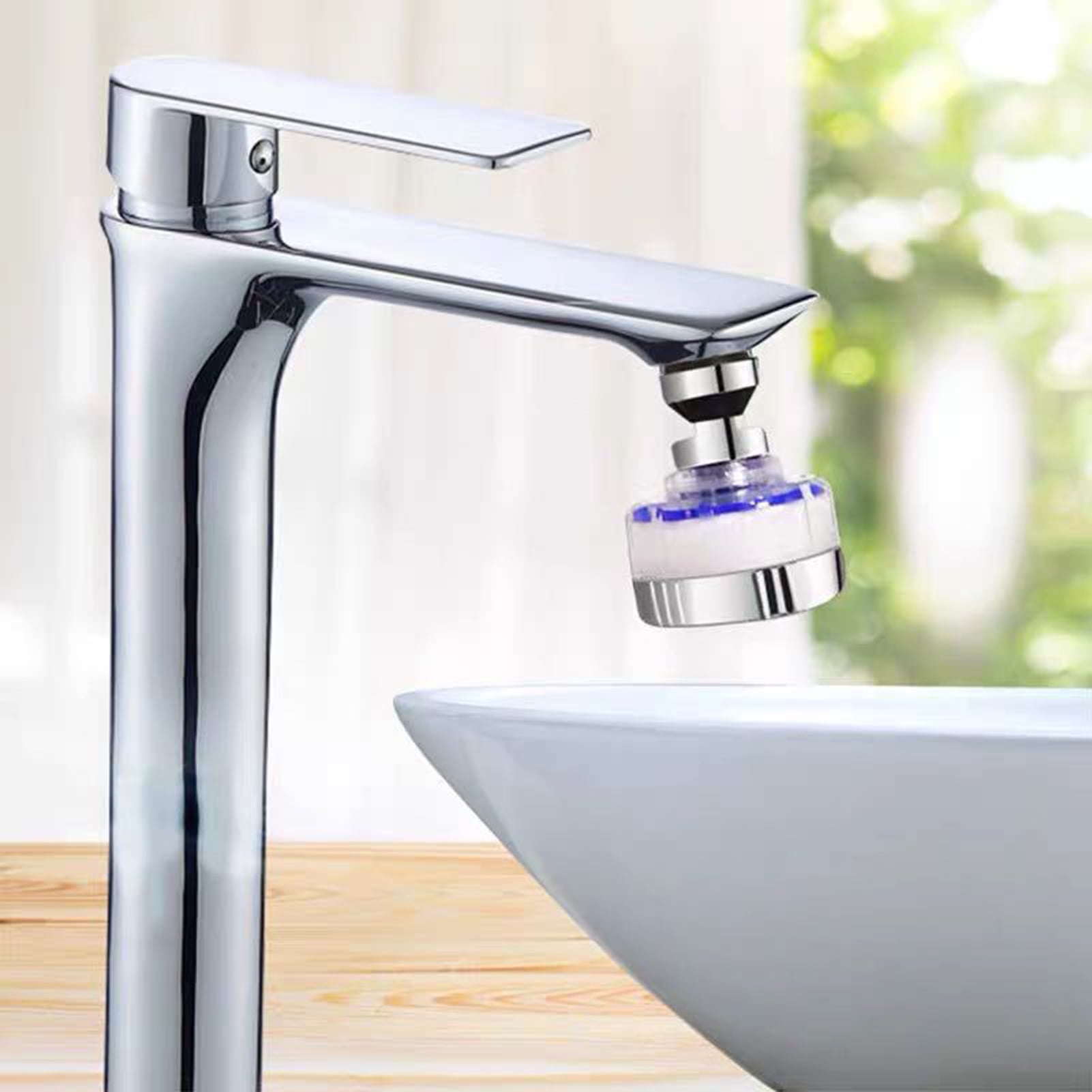 Details about   1x Tap Water Saving Faucet Bubbler Filter Spray Head Faucet Extender Anti-splash 