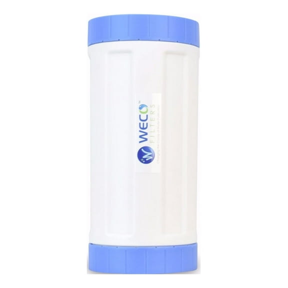 WECO GAC-1045 Granular Activated 4-1/2" x 10" Carbon Filter Cartridge for Chlorine Reduction, Taste & Odor Improvement