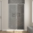 thumbnail image 3 of Stanford 48"W x 74"H Sliding Alcove Shower Door in Satin Nickel, 3 of 12