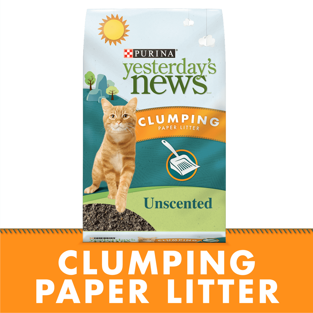 Purina Yesterday's News Clumping Paper Lightweight Cat Litter