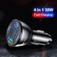 thumbnail image 4 of Car Charger Fast Charging 4 Ports PD Car Phone Charger Adapter, 4 of 7
