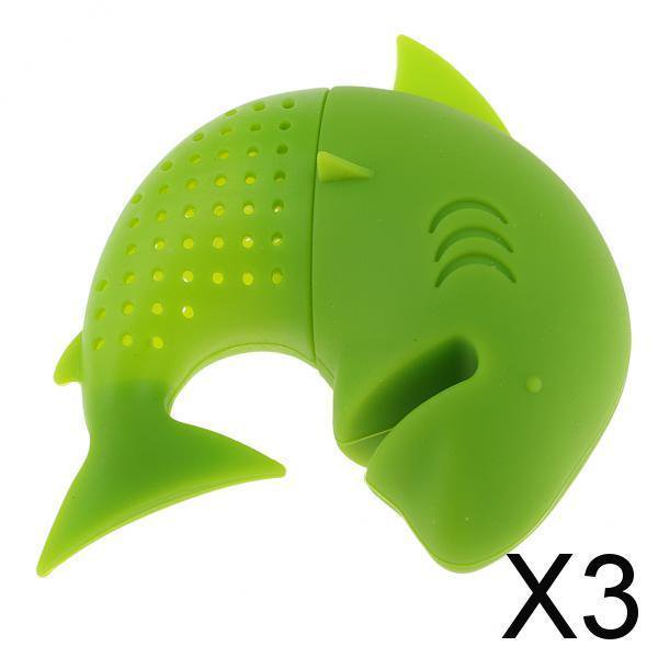 Juego de infusor de té de silicona - Infusor de té de hojas sueltas , Verde, Set Mocio E Secchio Con Cuscinetti Riutilizzabili In Microfibra Mocio 3 piezas
