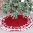 thumbnail image 1 of New Christmas Tree Skirt Knitted Tree Skirt Apron Christmas Tree Skirt, 1 of 3