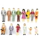 thumbnail image 5 of Conjunto de 14 piezas de figuras en miniatura, personas en miniatura, figuras, adornos, accesorios. 76 mm, 5 of 9