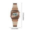 thumbnail image 4 of Fashion Trend Rose Gold Women's Watch Bracelet Digital Watch Upgrade Version, 4 of 8